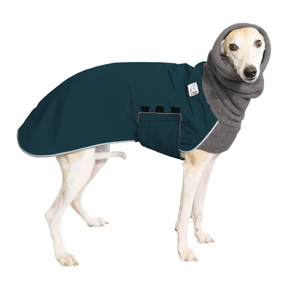ReCoat ♻️ Whippet Winter Coat with Harness Opening