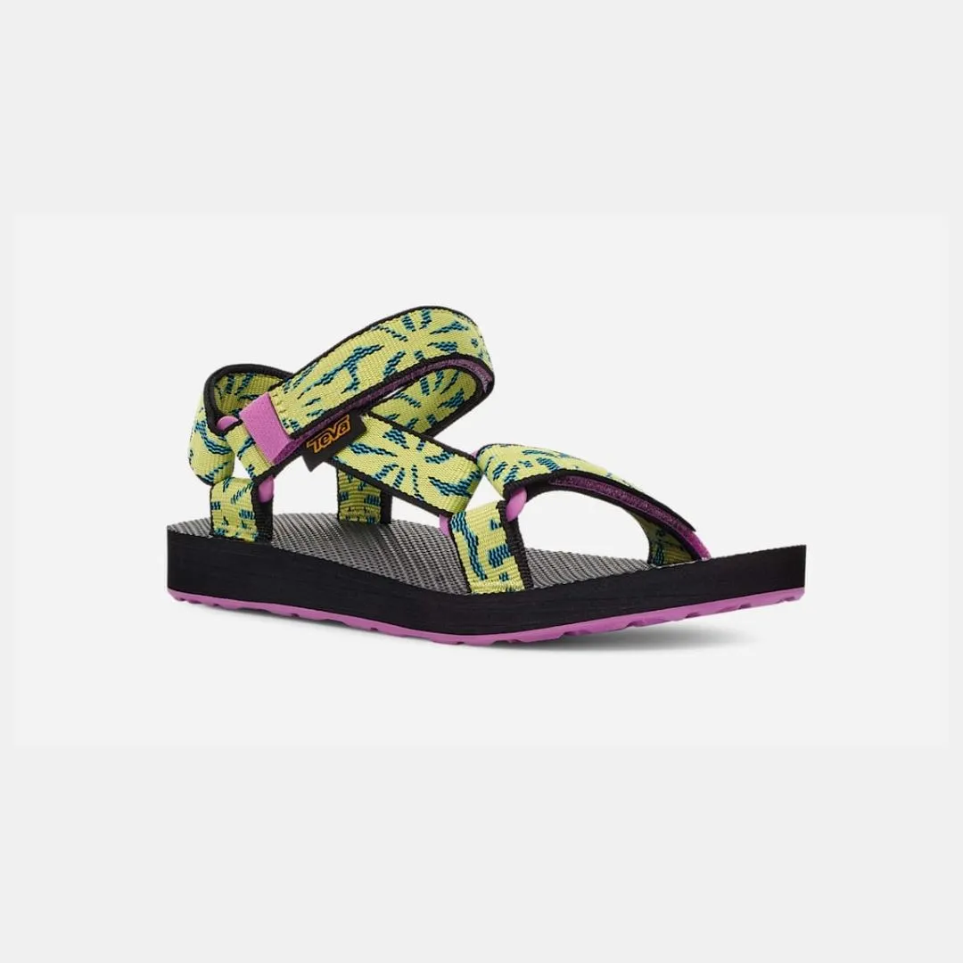 Teva Women's Original Universal Beach Floral Wild Lime